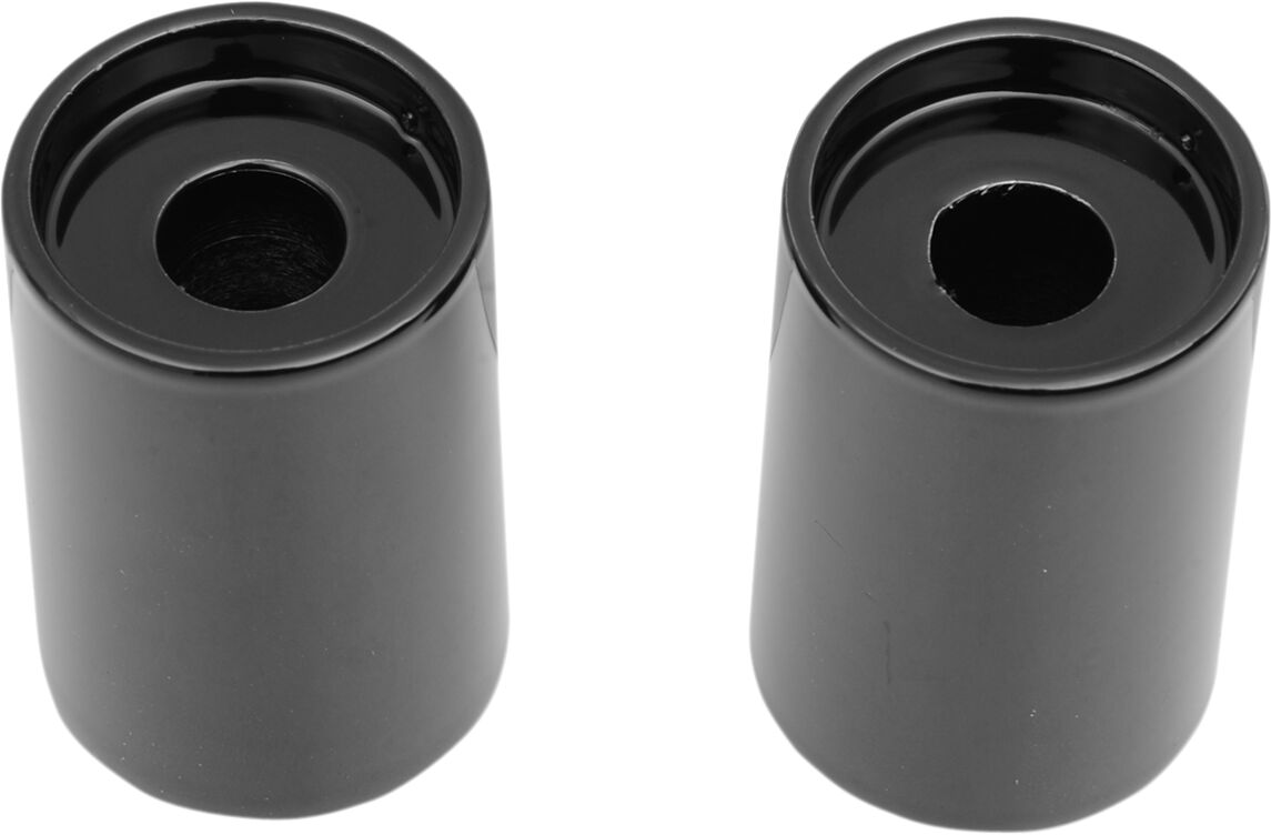 2" TALL RISER EXTENSIONS FOR 1.25" BARS BLACK UNIVERSAL