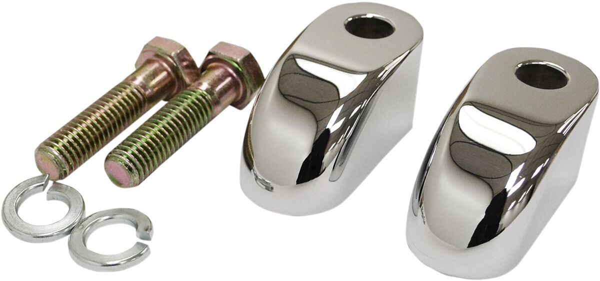 1" PULLBACK RISER EXTENSIONS - CHROME
