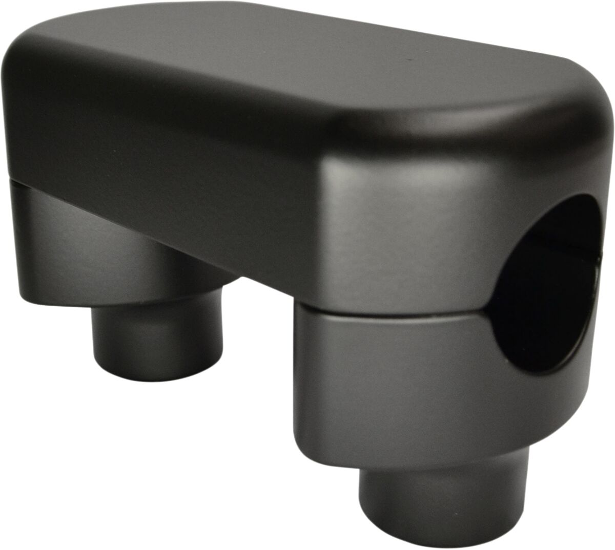 25,4 MM (1") HANDLEBAR RISER / 50,8 MM (2") RISE / BLACK-FLAT / ALUMINUM