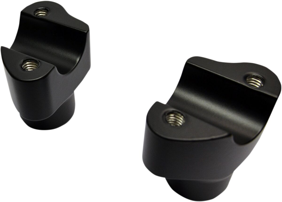 RISERS BUFFALO 1" HANDLEBARS FLAT BLACK