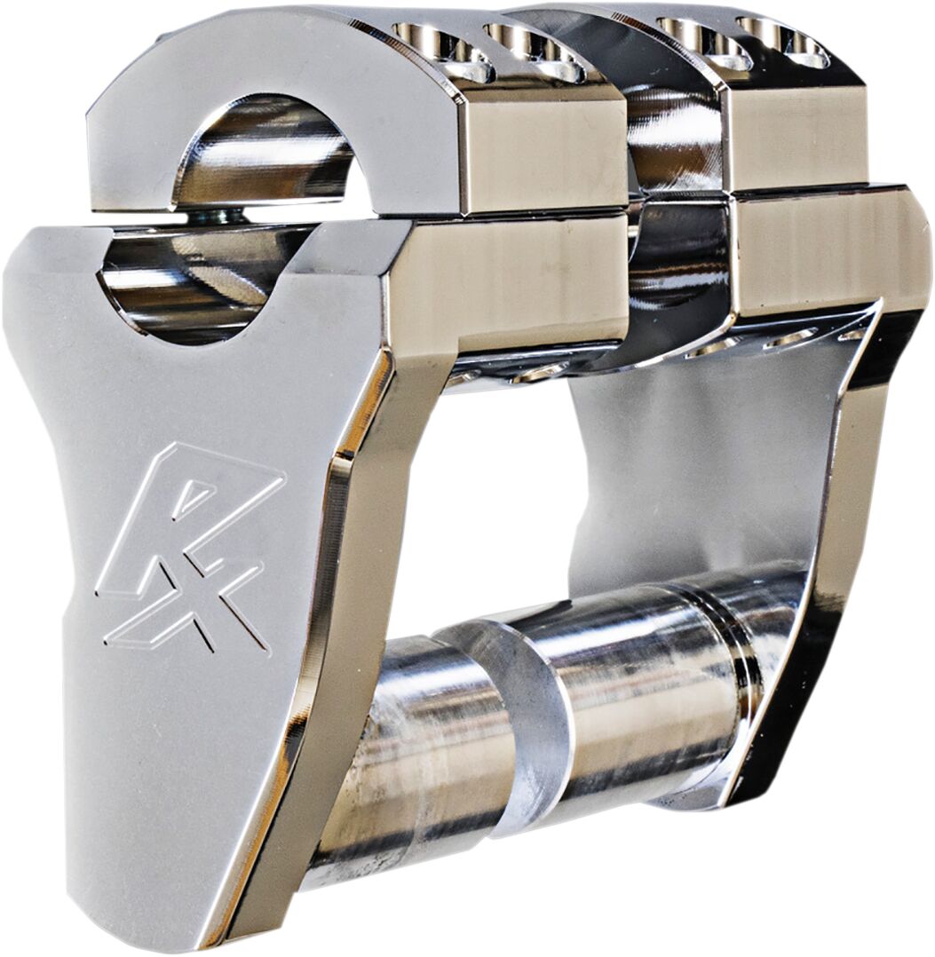 PIVOTING RISER PATRIOT SERIES 2" ALUMINUM CUSTOM REPLACEMENT CHROME NATURAL
