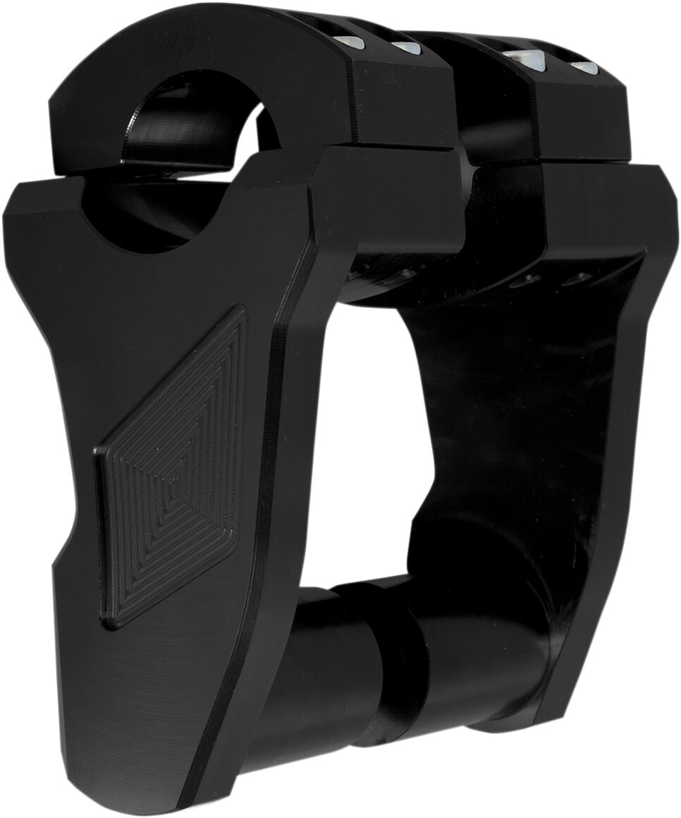 PIVOTING RISER PATRIOT SERIES 3" ALUMINUM CUSTOM REPLACEMENT BLACK