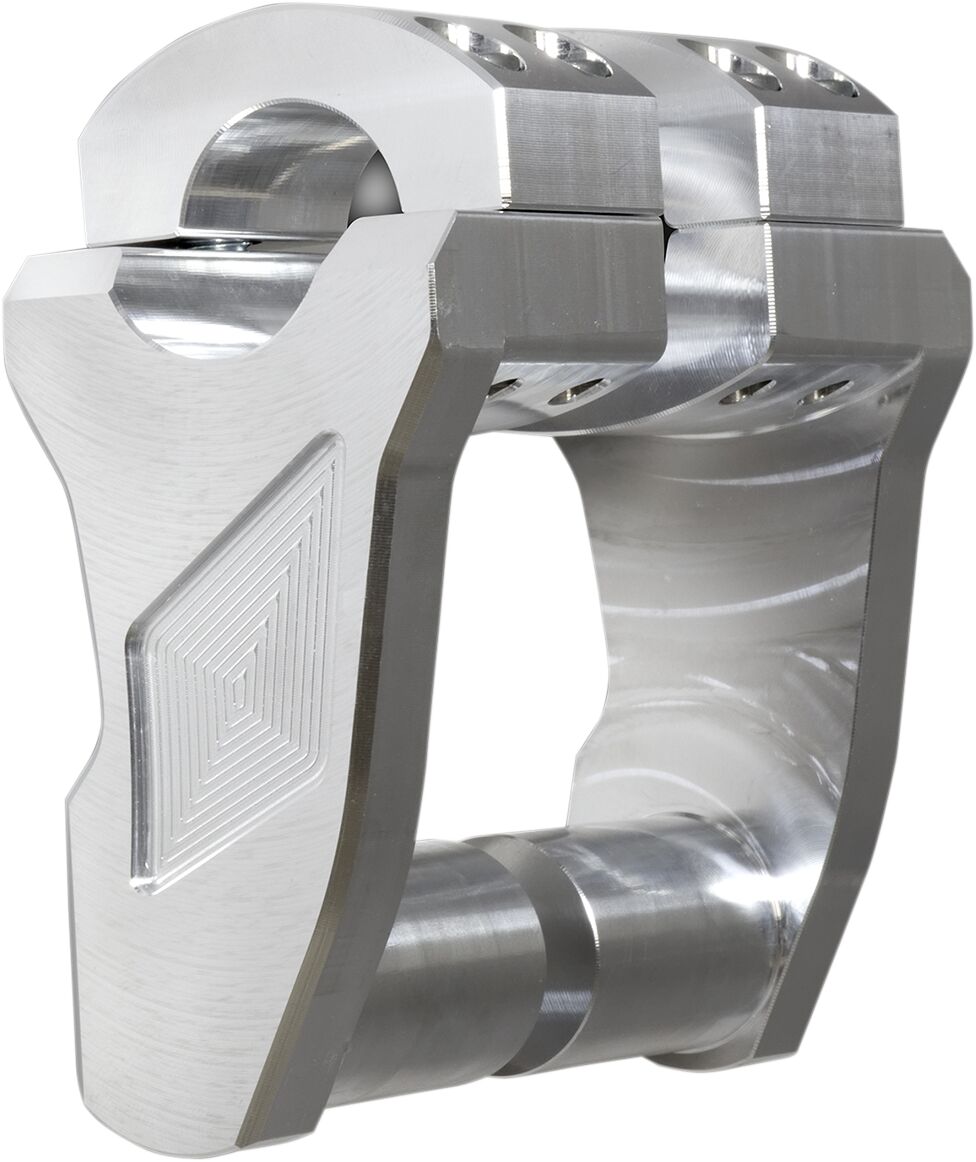PIVOTING RISER PATRIOT SERIES 3" ALUMINUM CUSTOM REPLACEMENT MACHINED NATURAL