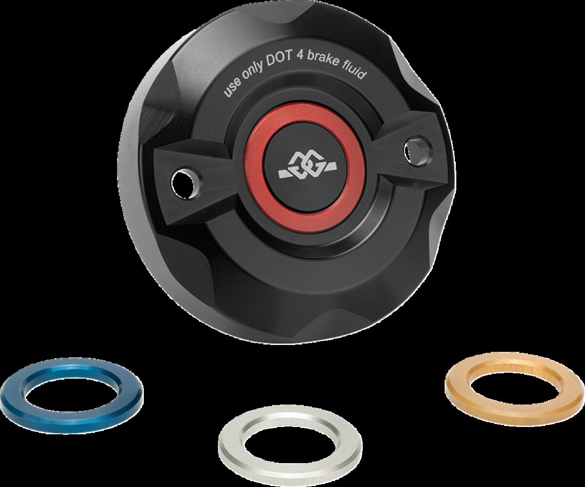 COVER BRAKE FLUID RESERVOIR BLACK/MULTI COLORED