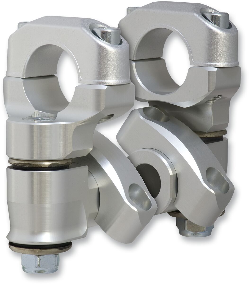 PIVOTING RISER 2" 1 1/4" CUSTOM REPLACEMENT ANODIZED NATURAL