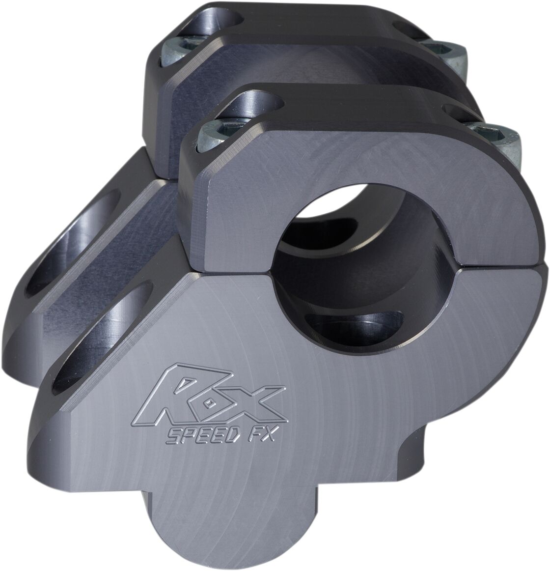 BARBACK RISER 1 1/2" CUSTOM REPLACEMENT GUNMETAL GREY