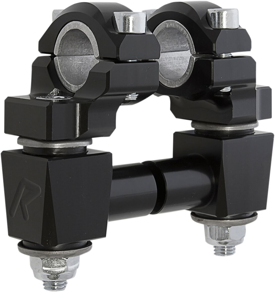 PIVOTING RISER 2" CUSTOM REPLACEMENT ANODIZED BLACK