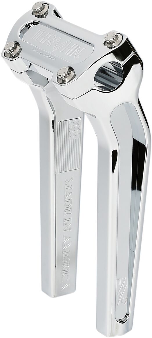 Chrome 9-1/2" Pullback Handlebar Riser