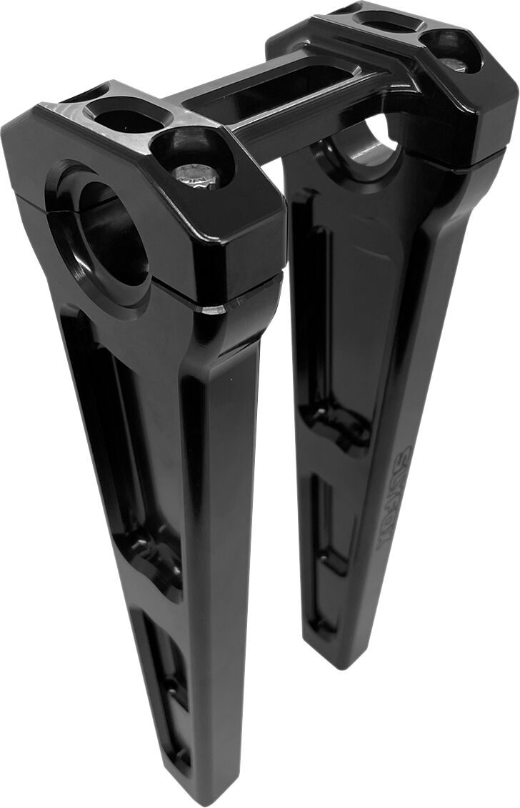 Black 10" Straight Riser for 1" Handlebars