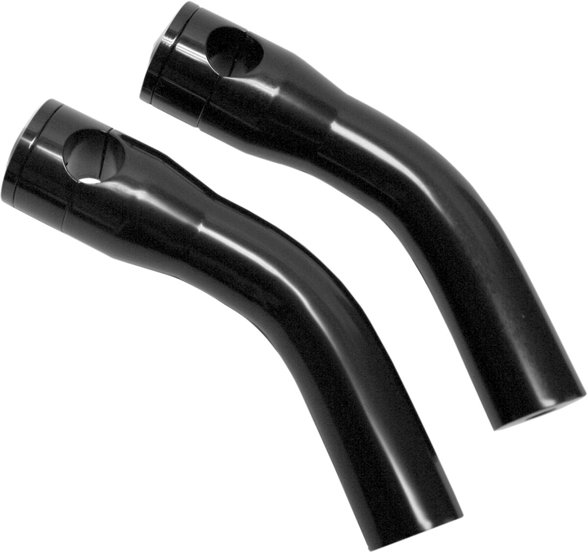 Black 7" Pullback Risers