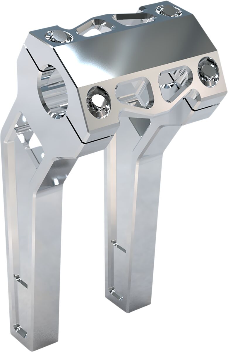 8" Raw Pullback Risers w/ 1-1/4" Clamping