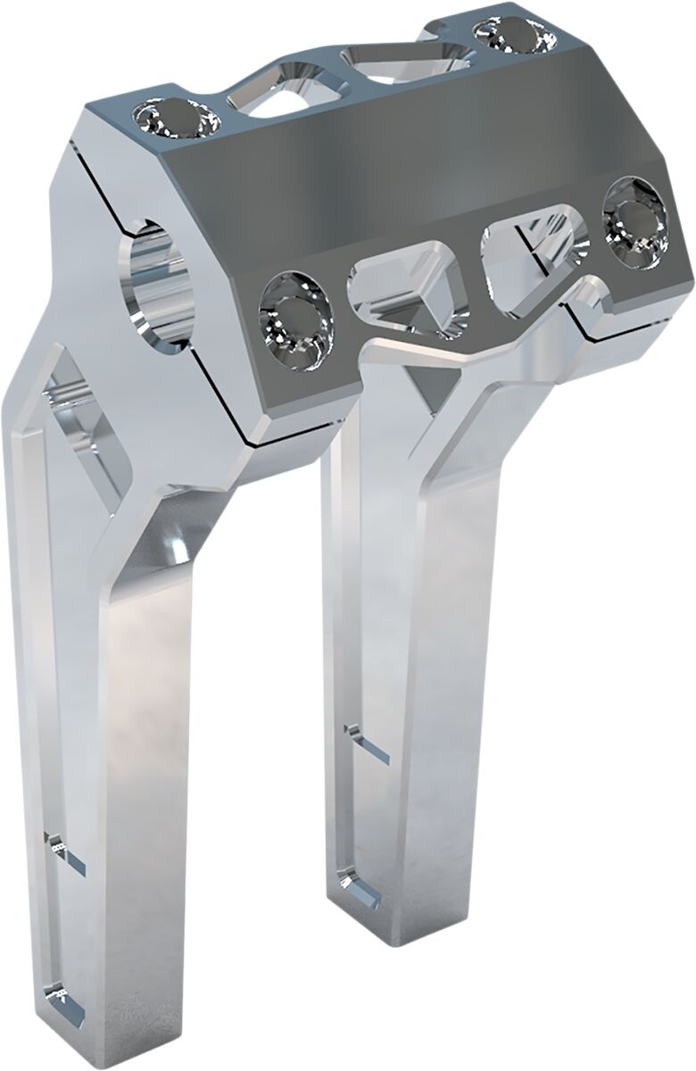 8" Raw Pullback Risers w/ 1" Clamping