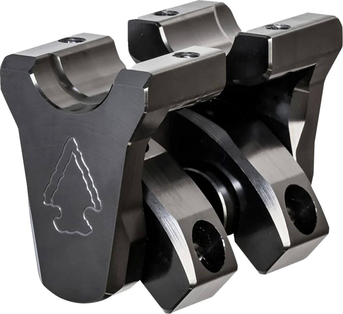 PIVOT RISER INDIAN SCOUT 2 INCH BLACK