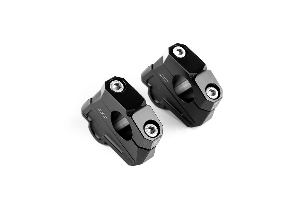 HANDLEBAR RISER BLACK BMW