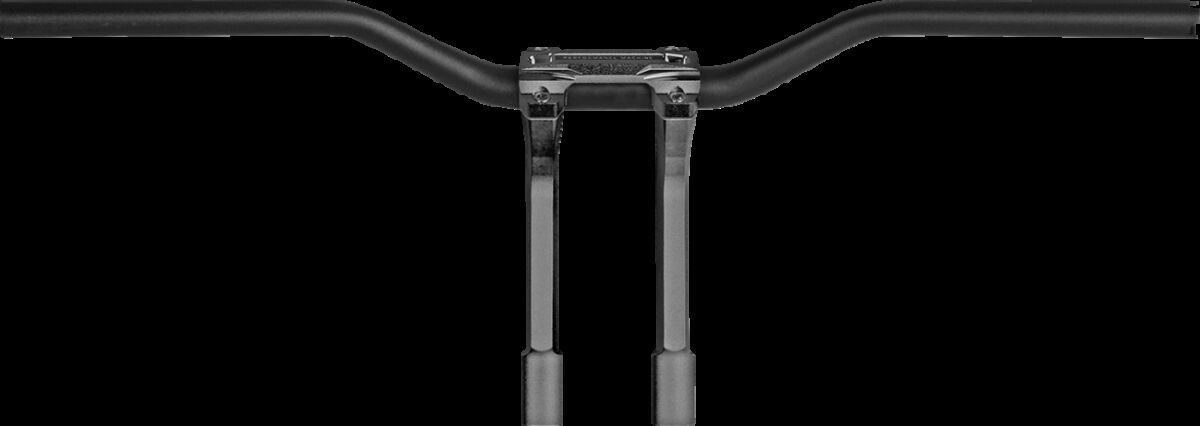 PHATBAR HANDLEBAR ASSY  9” RISERS, 1-1/4" BAR, INT WIRING