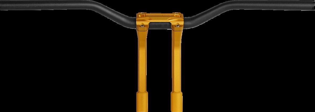 PHATBAR HANDLEBAR ASSY  9” RISERS, 1-1/4" BAR, INT WIRING