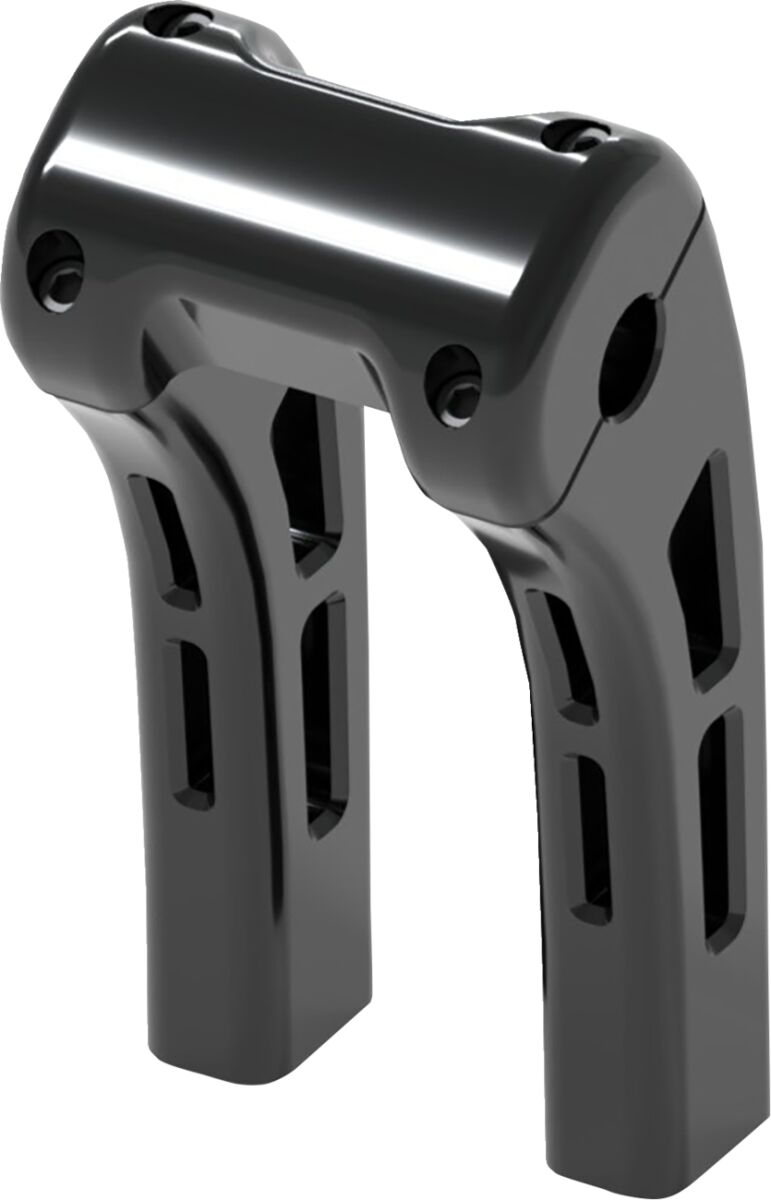 RISER W/ CLAMP GHOST 8" BLACK