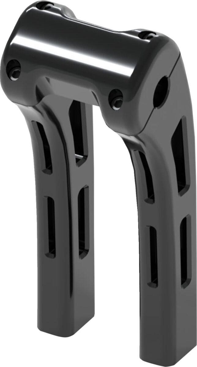 RISER W/ CLAMP GHOST 10" BLACK