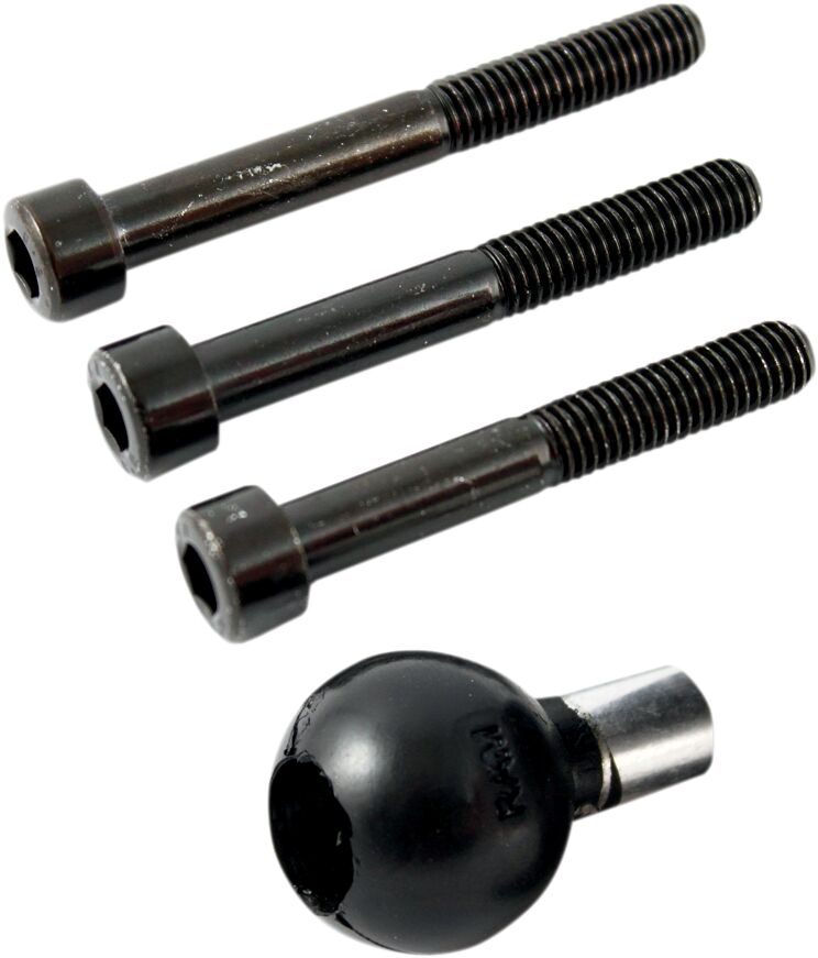 RAM MOUNT MOTORCYCLE HANDLEBAR CLAMP BASE 8MM WITH 1" BALL