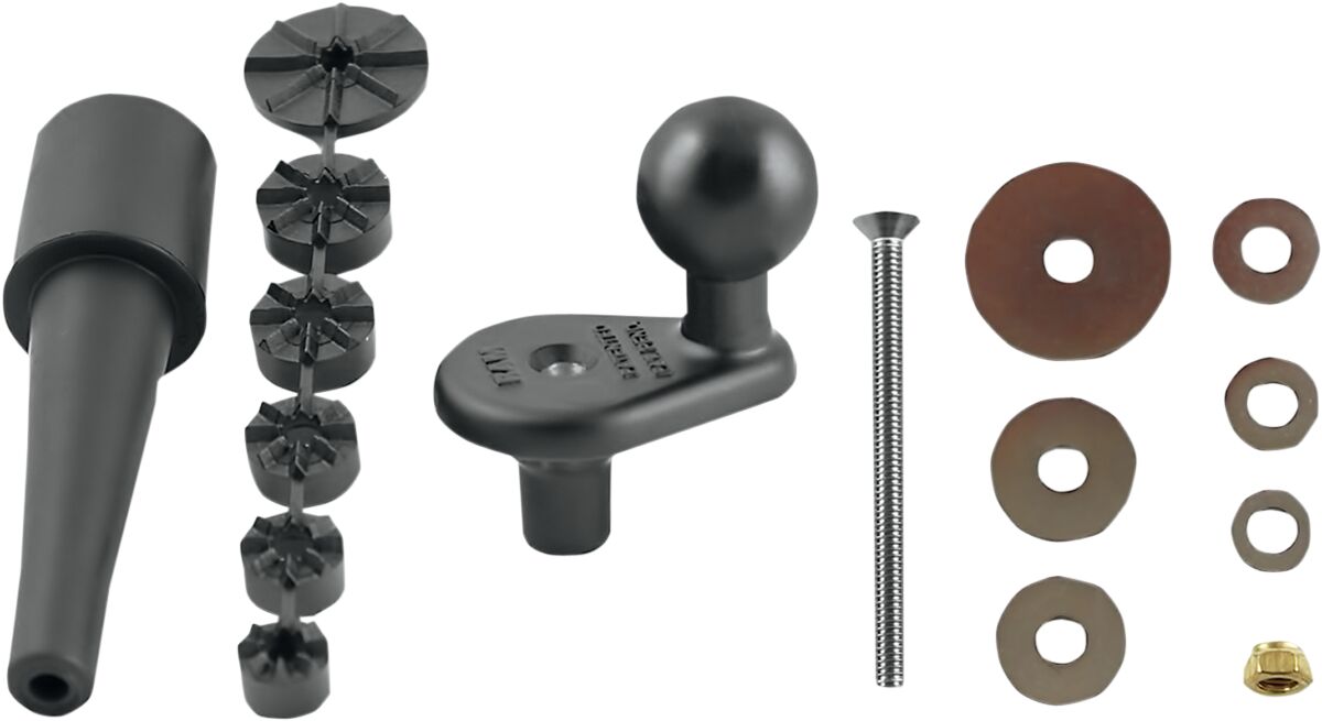 RAM MOUNT FORK STEM BASE WITH 1" BALL