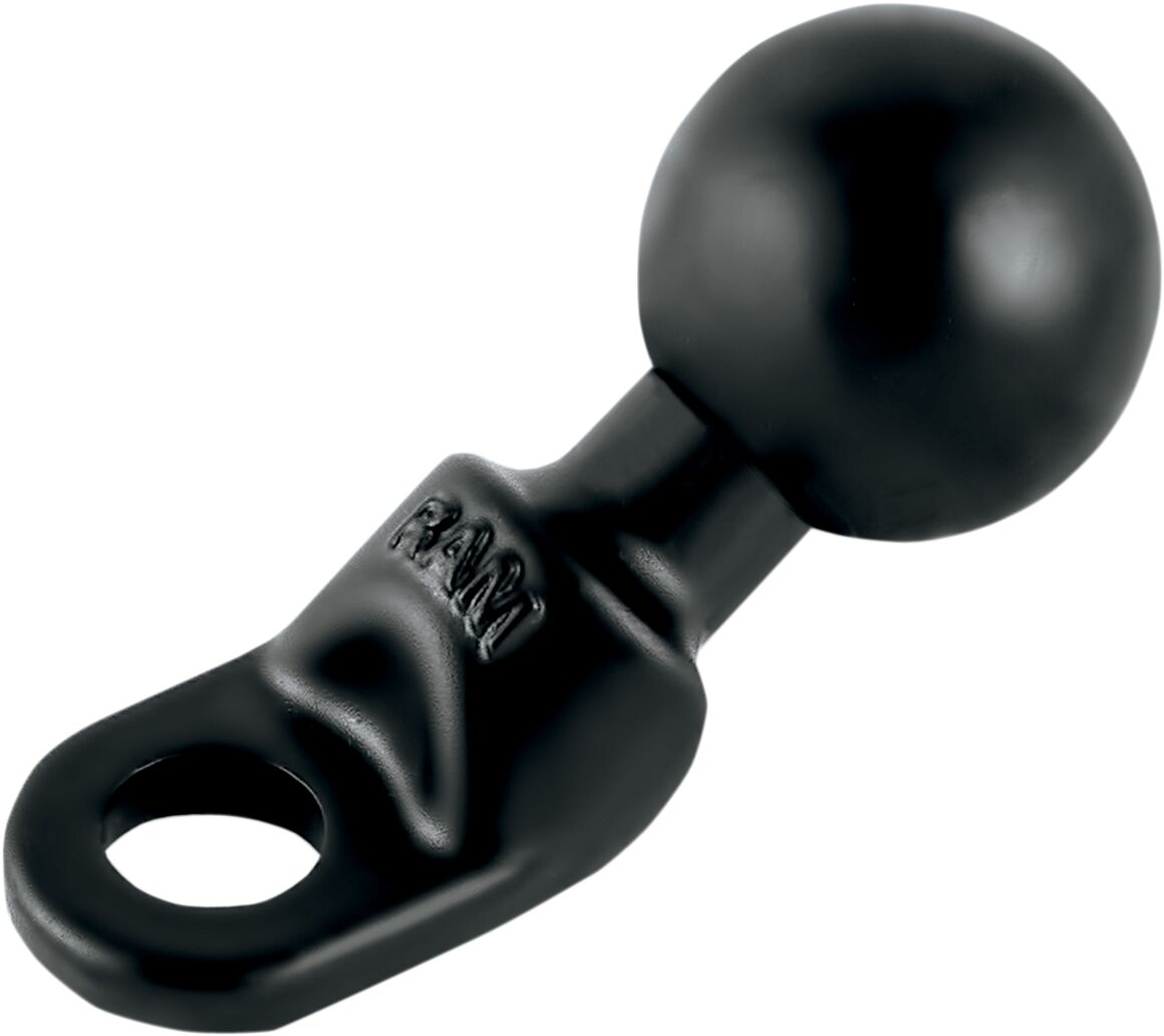 RAM MOUNT MOTORCYCLE BASE 9MM HOLE WITH 1" BALL