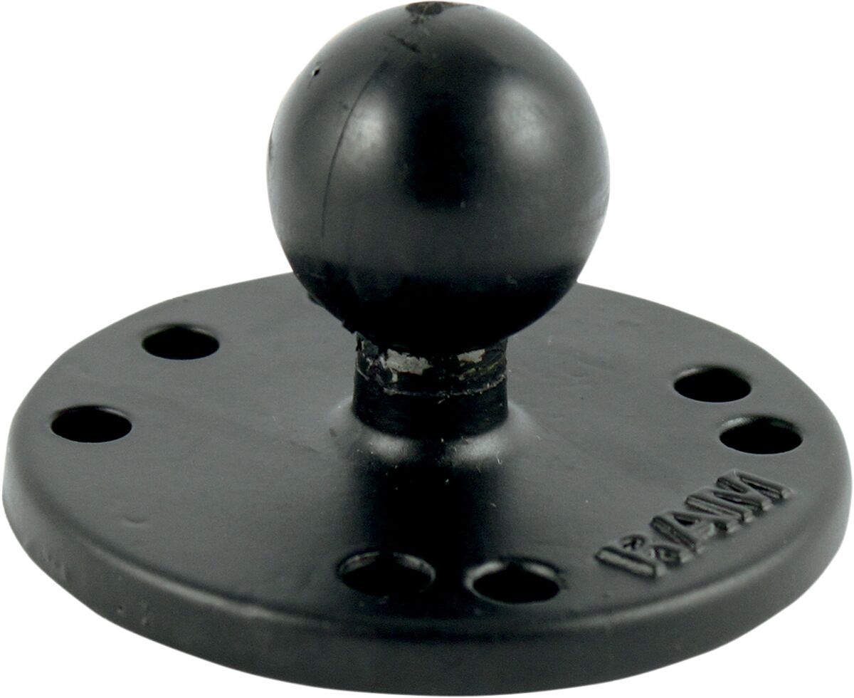 RAM MOUNT ROUND BASE 2.5" WITH 1" BALL