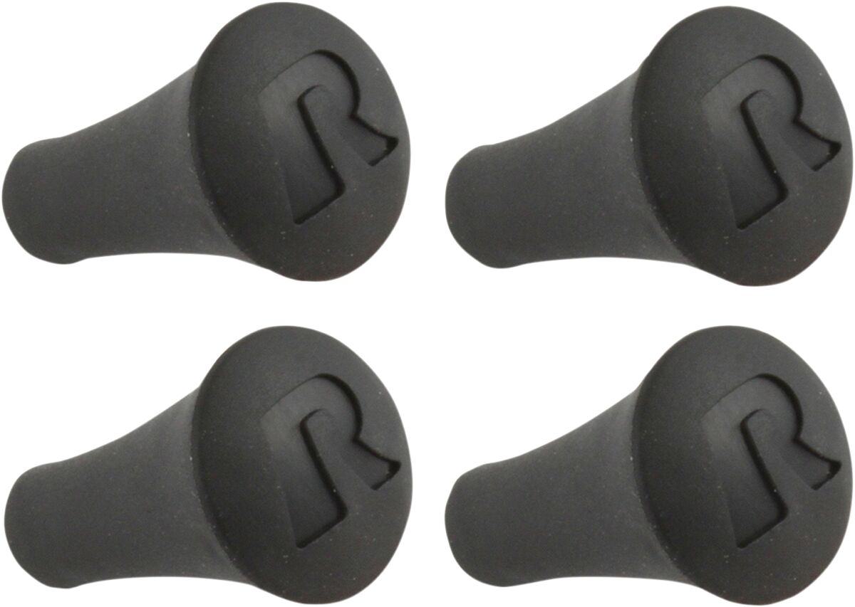 REPLACEMENT CRADLE CAPS 4X RUBBER BLACK