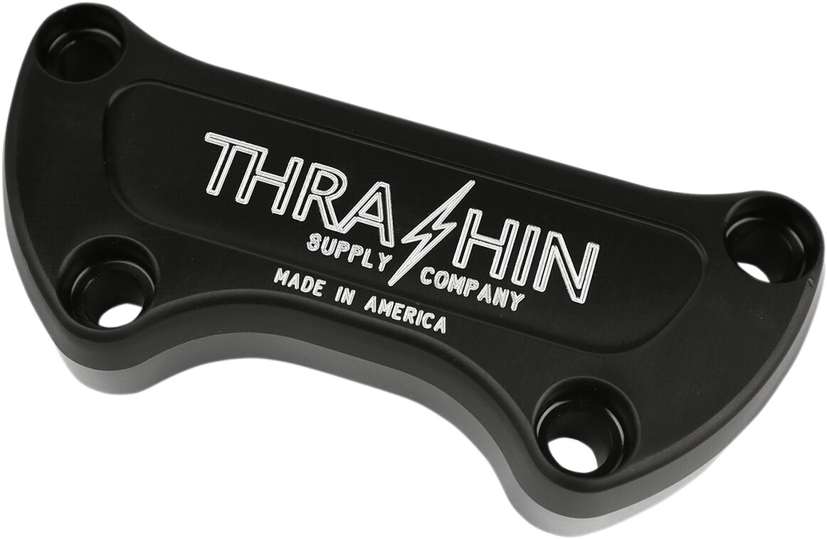 HANDLEBAR CLAMPS MACHINE-CUT/BLACK ANODIZED