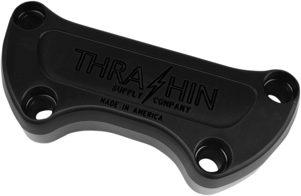 HANDLEBAR CLAMPS BLACK ANODIZED