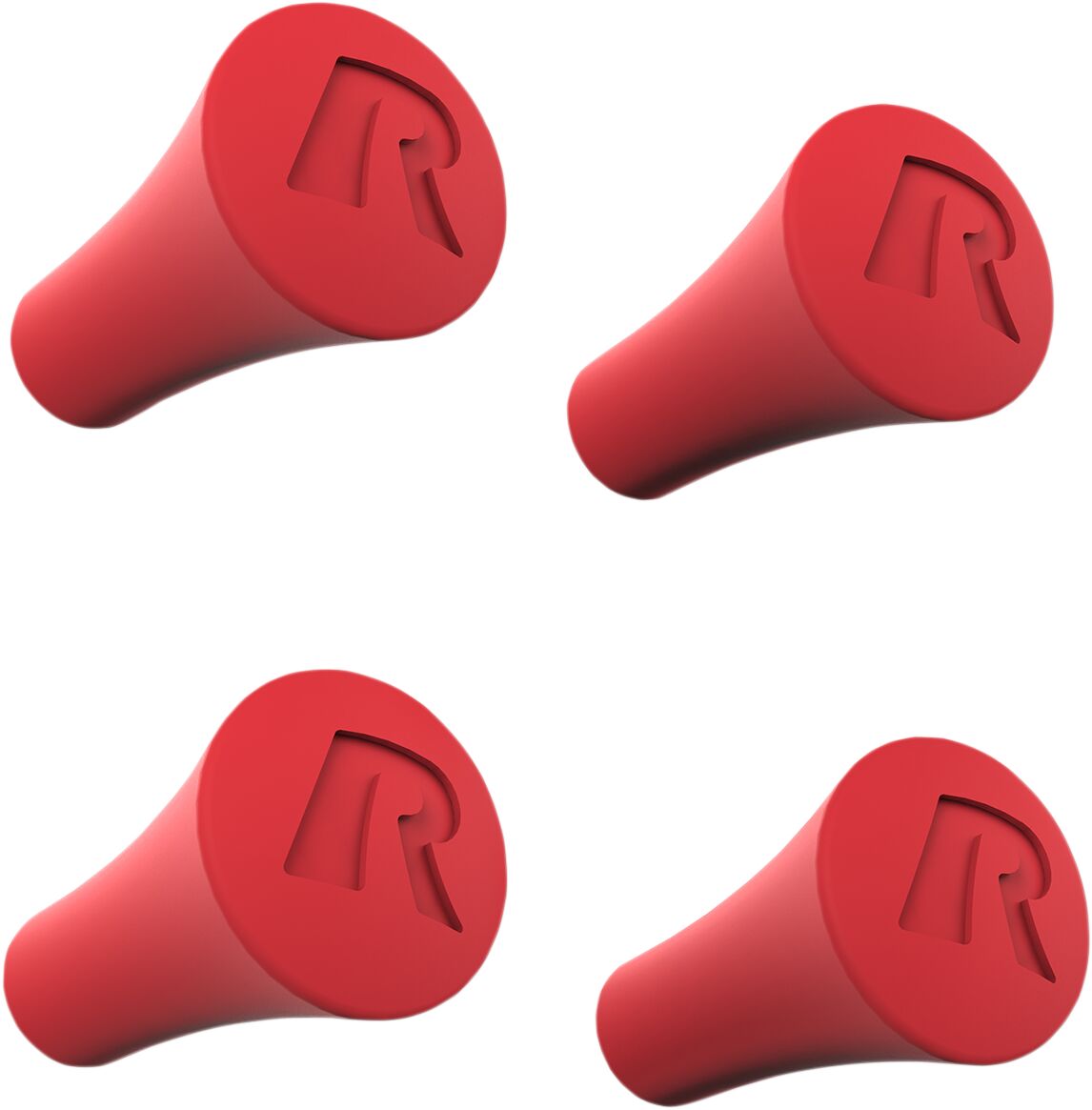 Red X-Grip Post Caps