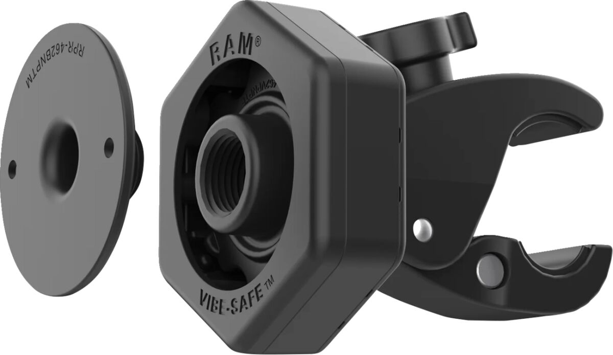 Ball Mount - Tough-Claw™ Base - 5/8" - 1-1/2" - Vibe Safe
