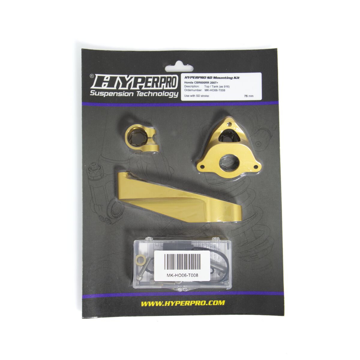 STEERING DAMPER MOUNTING KIT HONDA