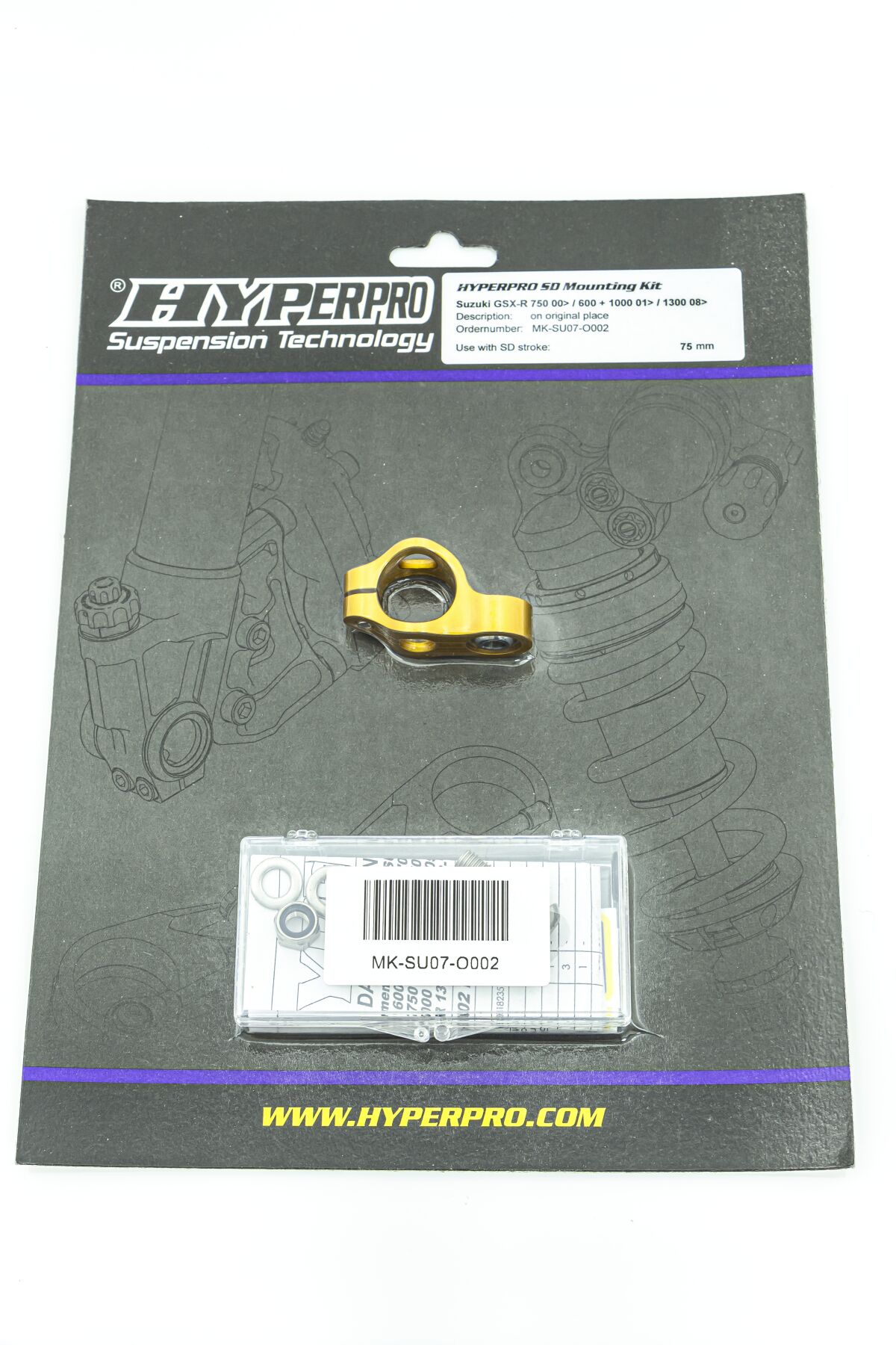 STEERING DAMPER MOUNTING KIT SUZUKI