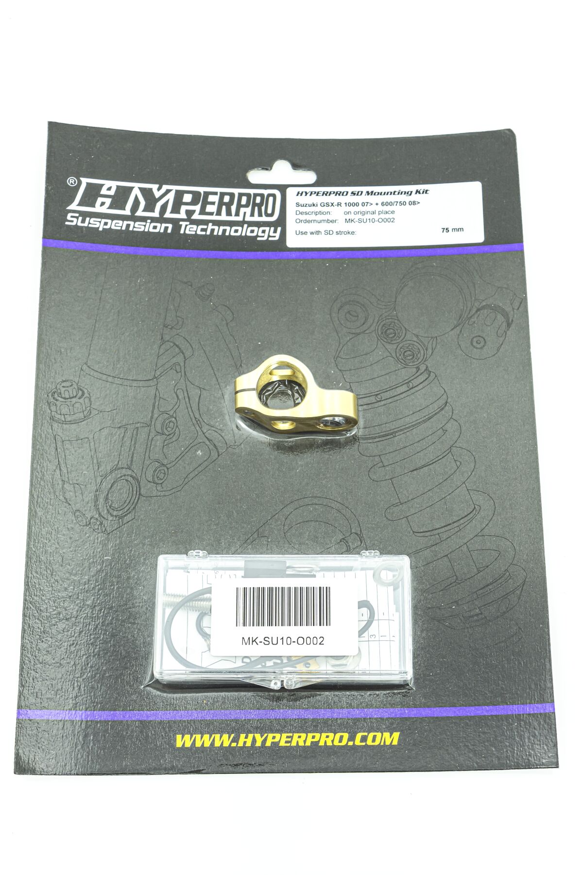STEERING DAMPER MOUNTING KIT SUZUKI