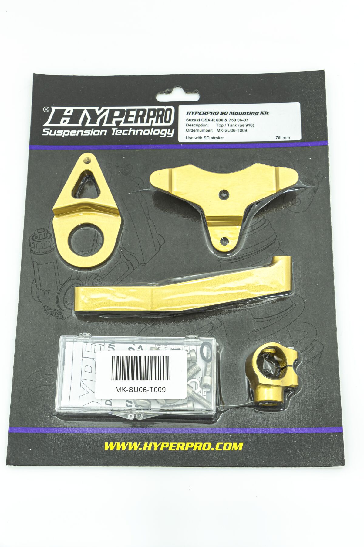 STEERING DAMPER MOUNTING KIT SUZUKI