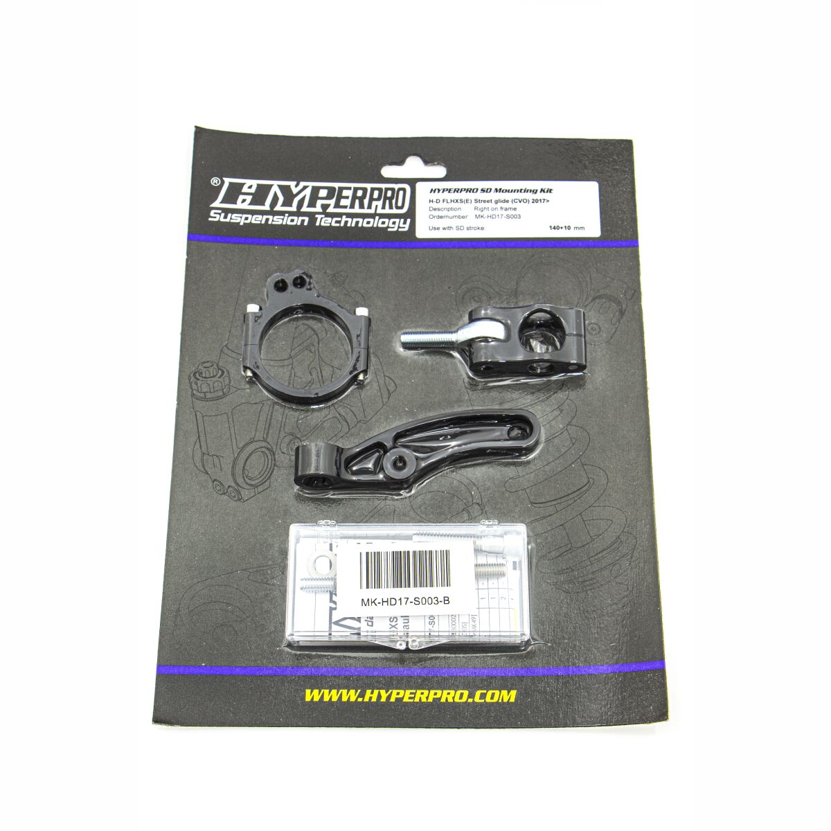 SD MOUNT. KIT BLACK HD FLHXS(E