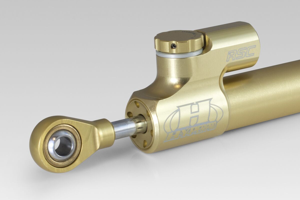 STEERING DAMPER S068 RSC REVERSED GOLD