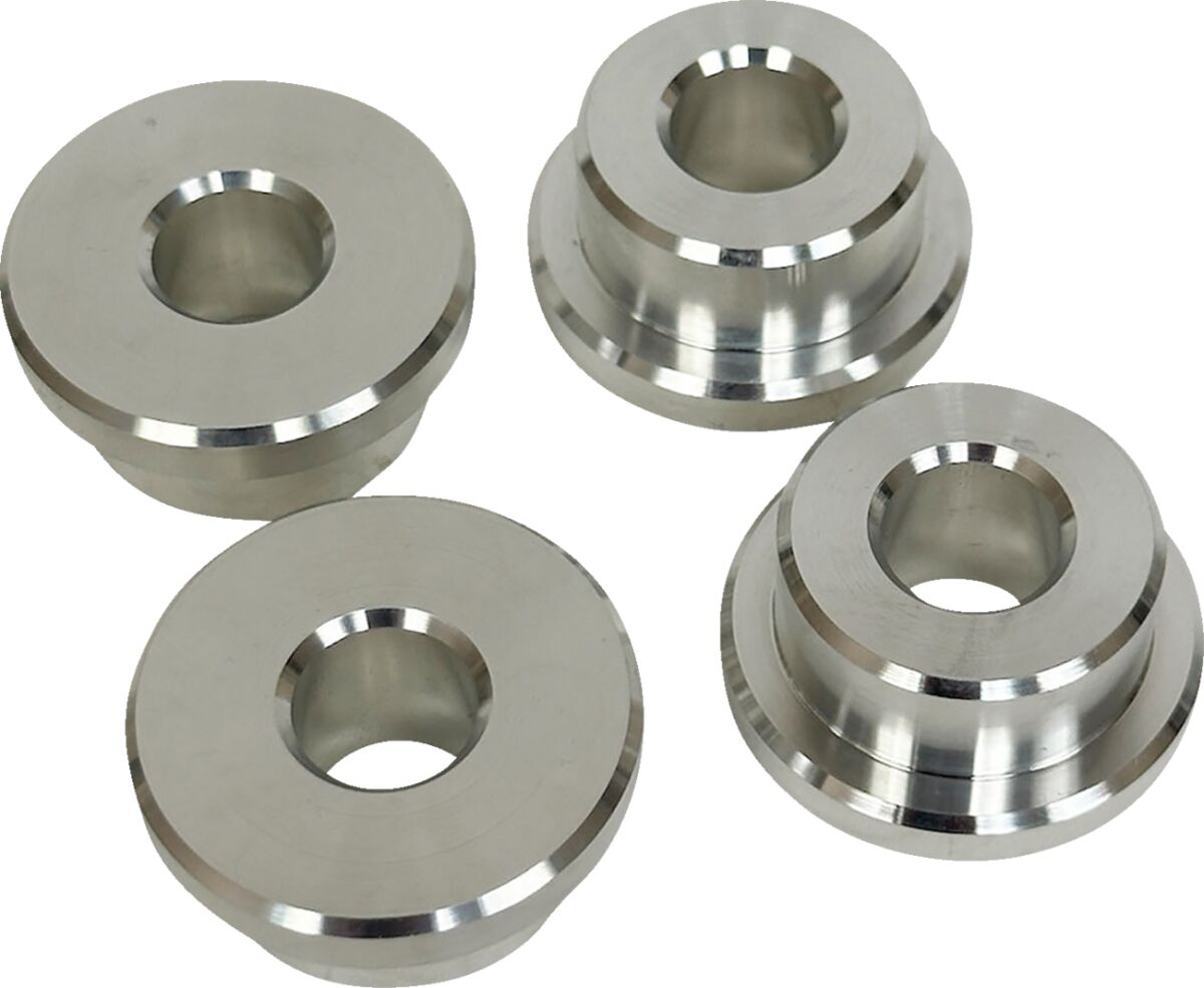 BUSHING KIT RISER RAW ALUMINUM DYNA,FXR,SPORTSTER