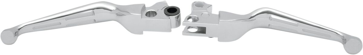 LEVER SET SLOTTED WIDE BLADE CHROME