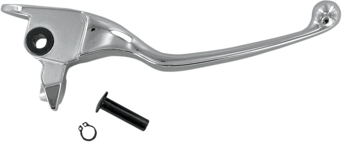 BRAKE LEVER WIDE BLADE CHROME