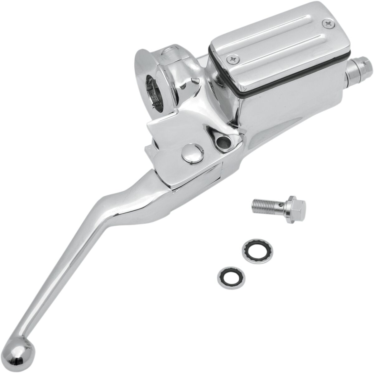 HANDLEBAR MASTER CYLINDER 3/4" BORE CHROME