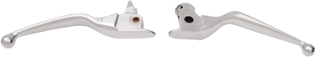WIDE BLADE CLUTCH AND BRAKE LEVER SET CHROME