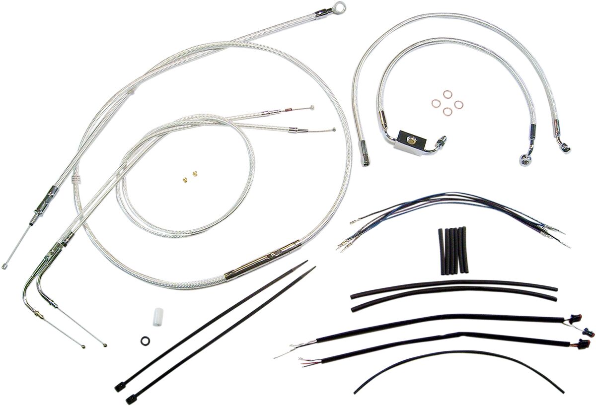 CONTROL CABLE KIT DYNA STERLING CHROMITE® II NATURE