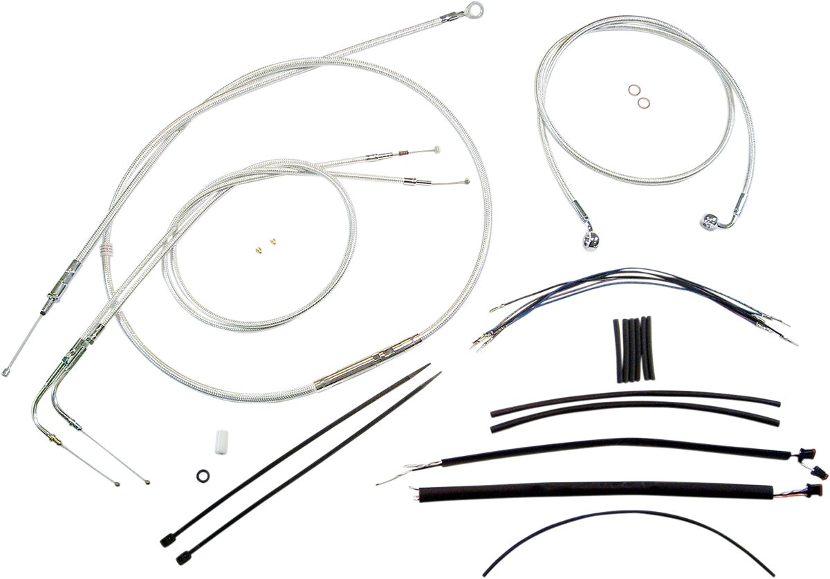CONTROL CABLE KIT DYNA STERLING CHROMITE® II NATURE