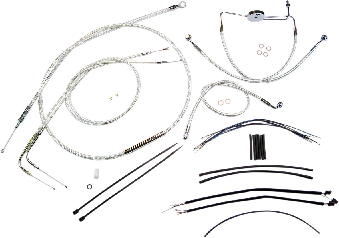 CONTROL CABLE KIT DYNA STERLING CHROMITE® II NATURE