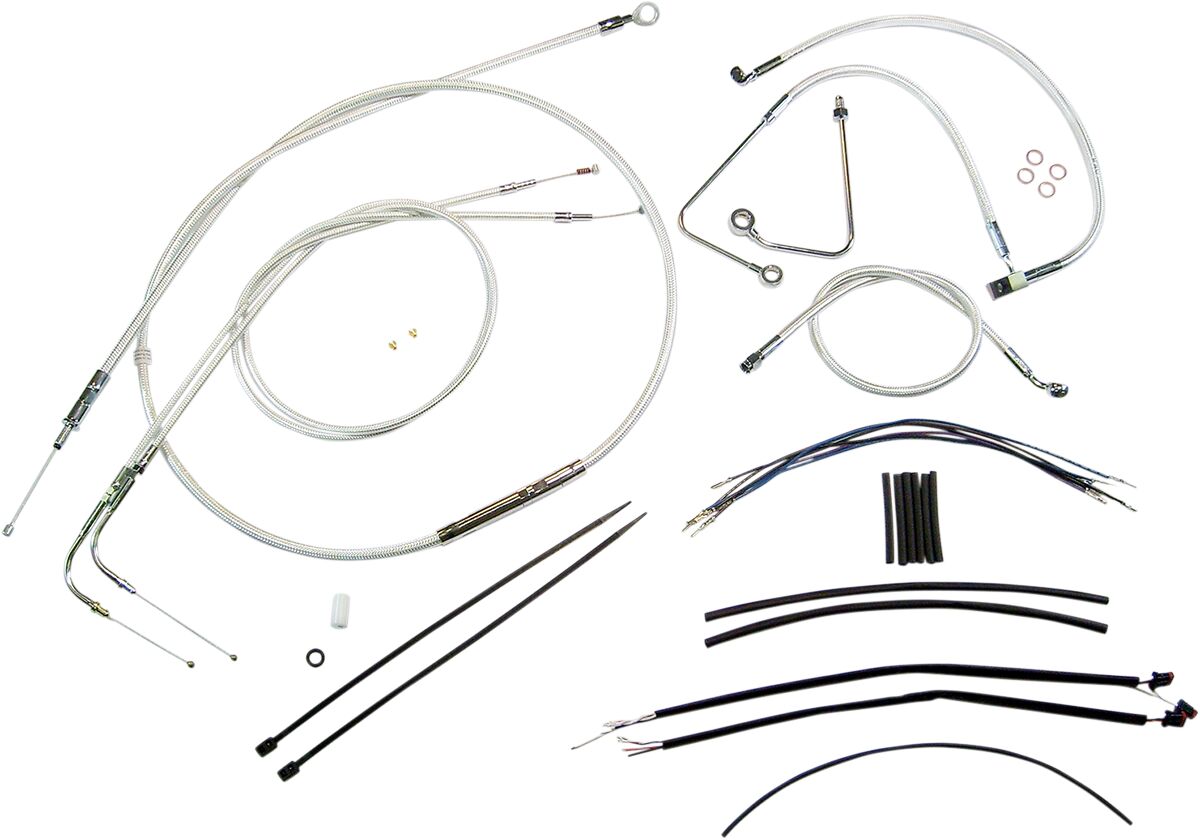 CONTROL CABLE KIT SOFTAIL STERLING CHROMITE® II NATURE