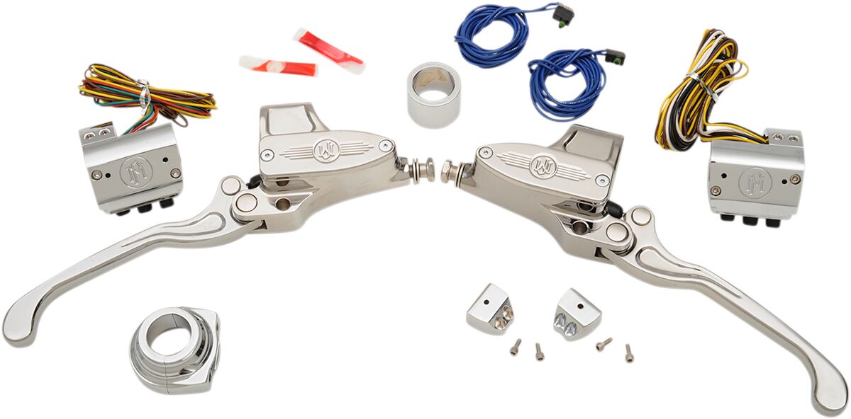 HANDLEBAR CONTROL KITS HYDRAULIC CHROME