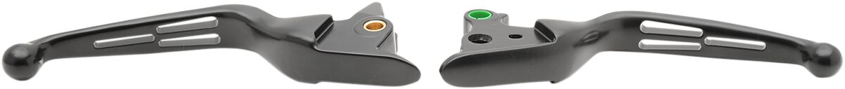 BLACK SLOTTED LEVER SET