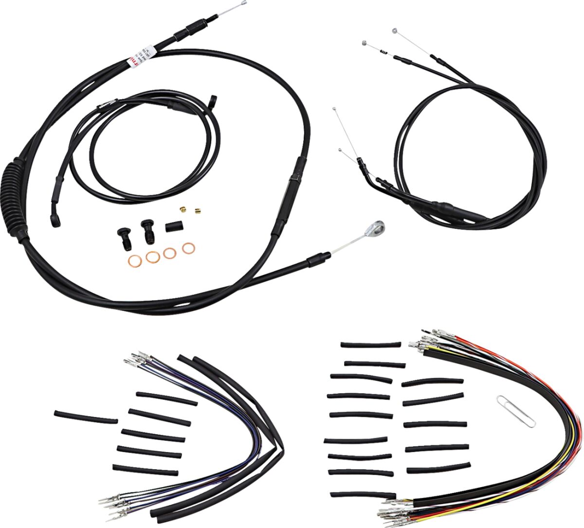 CABLE KIT T-BAR 14" NON-ABS BLACK