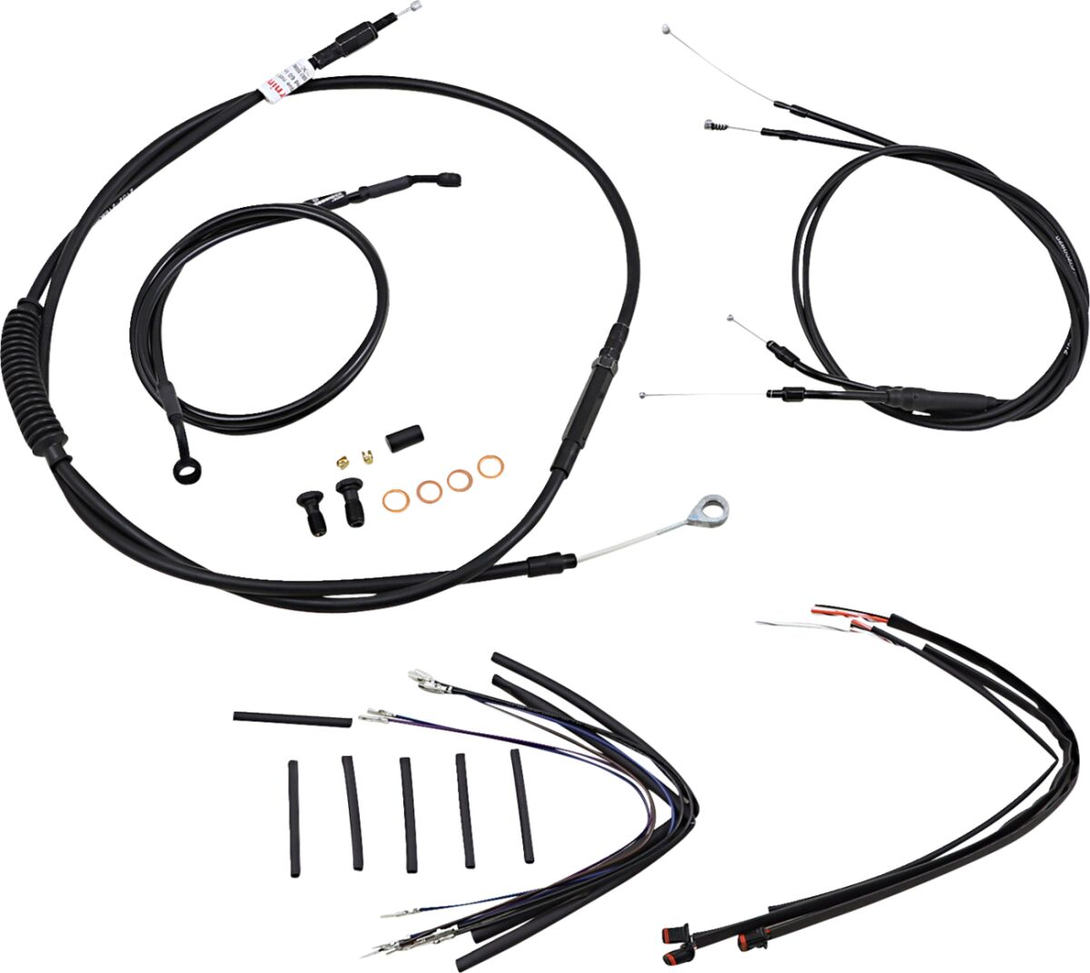 CABLE KIT T-BAR 14" NON-ABS BLACK